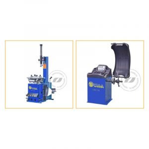 Optima OW18B и OW1M - комплект станков для шиномонтажа и балансировки колес, ø10-24″