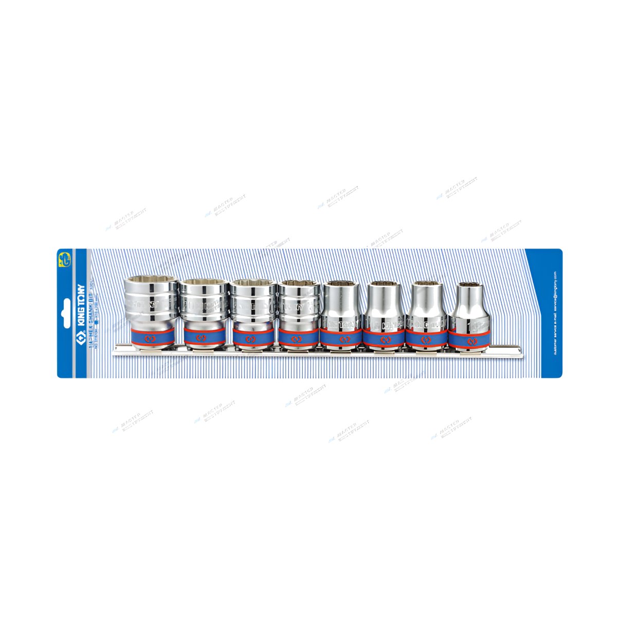 1/2” комплект торцевых головок KING TONY KINGTONY 4010MR