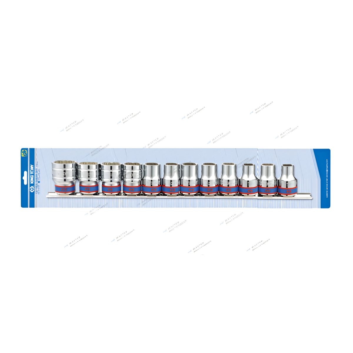 1/2” комплект торцевых головок KING TONY KINGTONY 4312MR