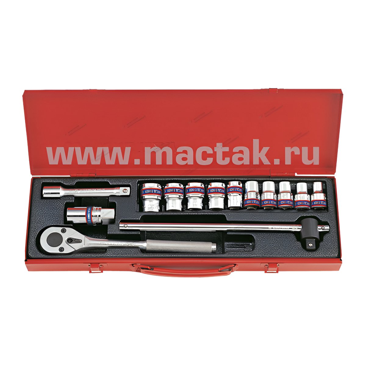 1/2” комплект торцевых головок KING TONY KINGTONY 4012MR