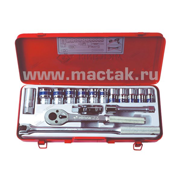 1/2” комплект торцевых головок KING TONY KINGTONY 4016MR