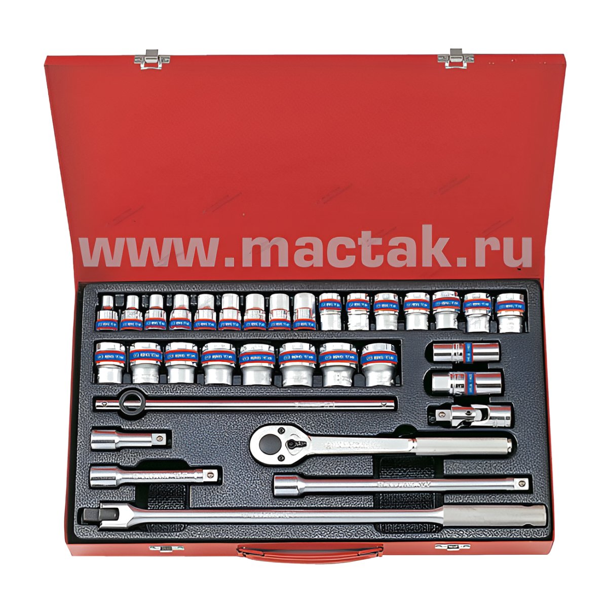 1/2” комплект торцевых головок KING TONY KINGTONY 4034MR