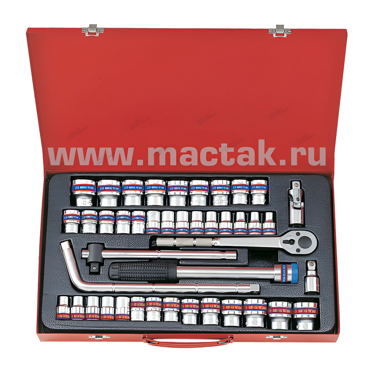 1/2” комплект торцевых головок KING TONY KINGTONY 4044CR