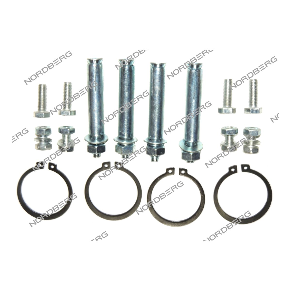 Комплект анкерных болтов для фиксации подъемника (10 шт) NORDBERG N4122A-4T X002406