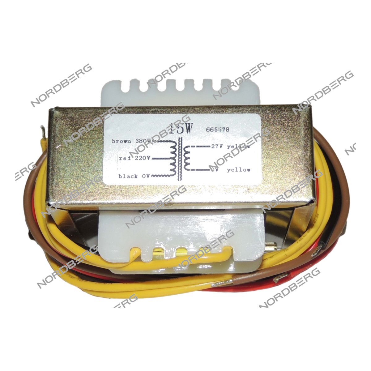 Трансформатор 15 Вт для NORDBERG WS6 WS6#TR15W