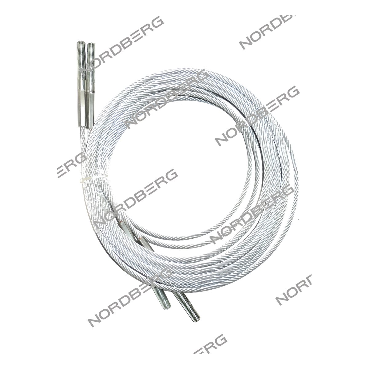 Трос для N4120H1-4T 4000 мм (L=11000мм) (комплект 2 шт.) NEW NORDBERG X006702