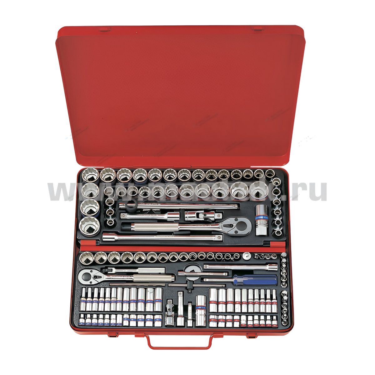 1/4”, 3/8”, 1/2” комплект торцевых головок KING TONY KINGTONY 9033CR