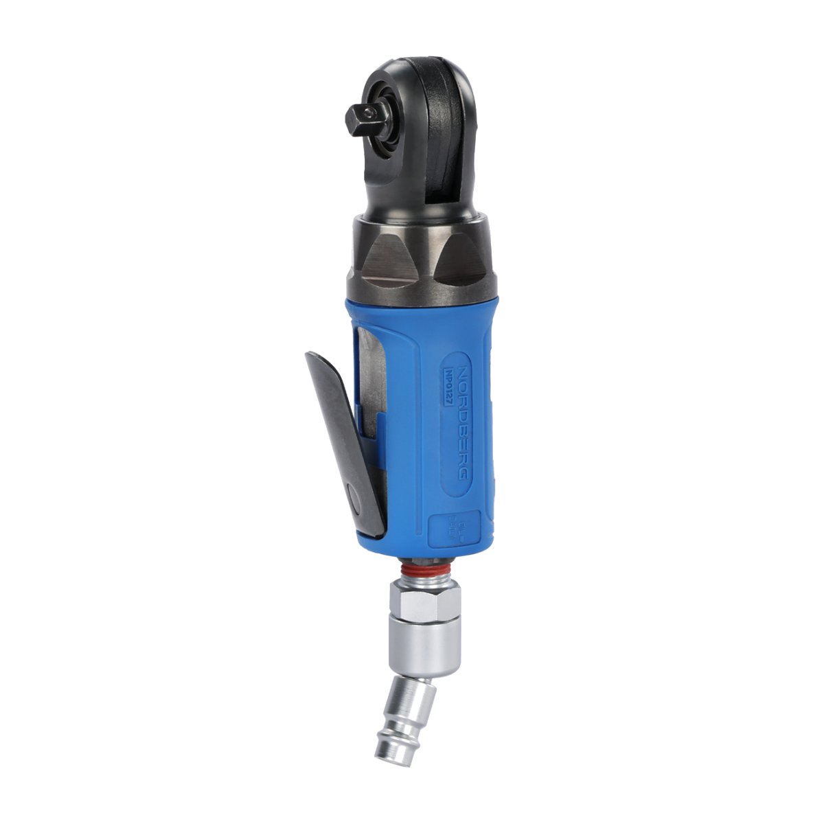 Пневмогайковерт угловой (пневмотрещотка мини) 1/4", 54 Нм NORDBERG NP0127