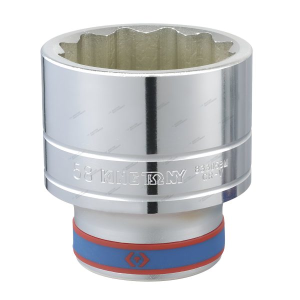 Торцевая головка 1" 12гр. 75мм KING TONY 833075M