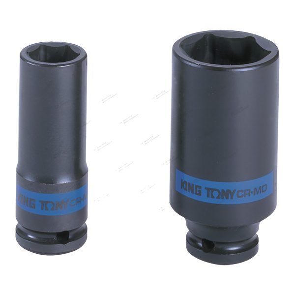 торцевая головка ударная глубокая 1/2", 46 мм kingtony KING TONY 443546m