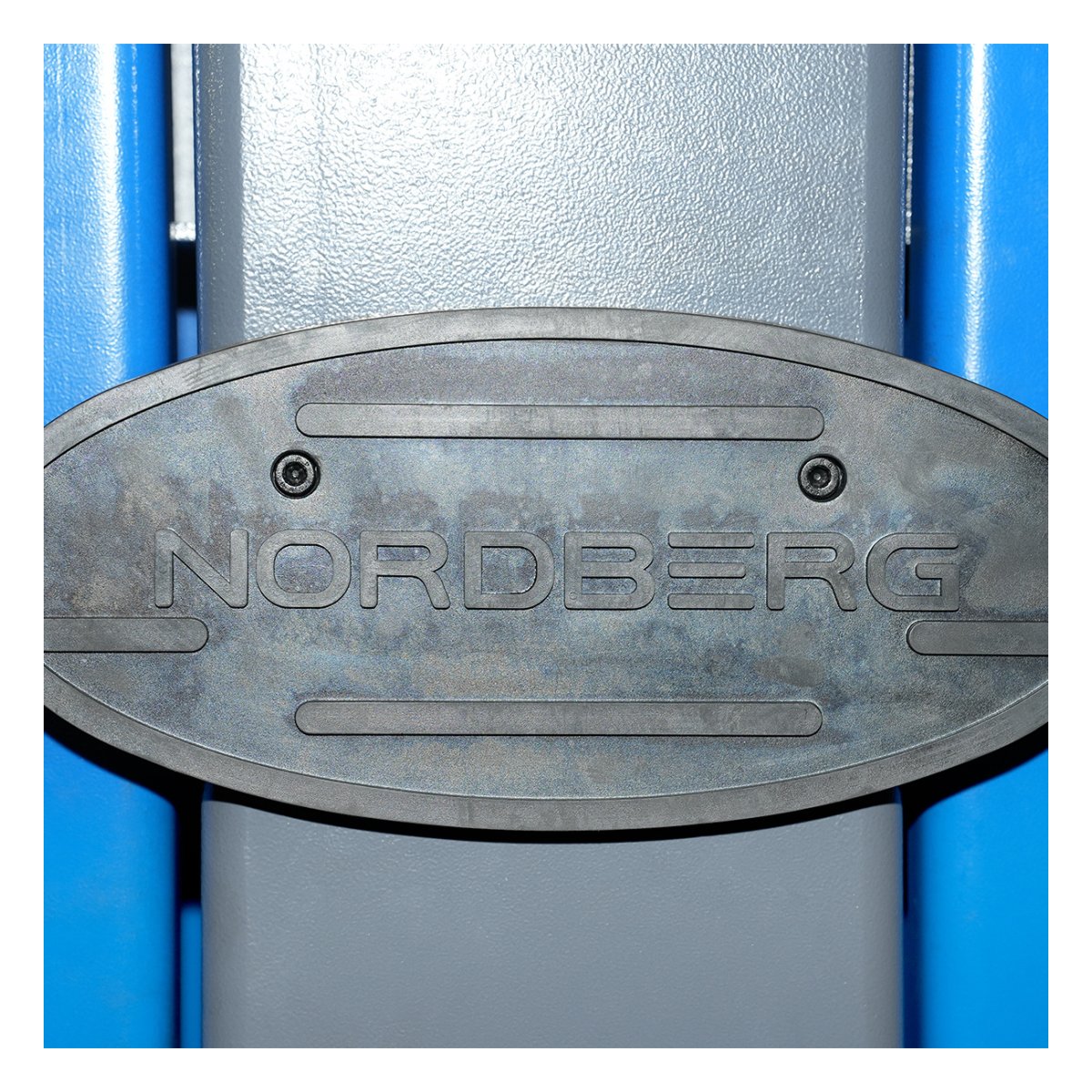 Подъемник двухстоечный 6 т HIGH, верхняя синхронизация, 380 В, синий NORDBERG N4122H1E-6B_380