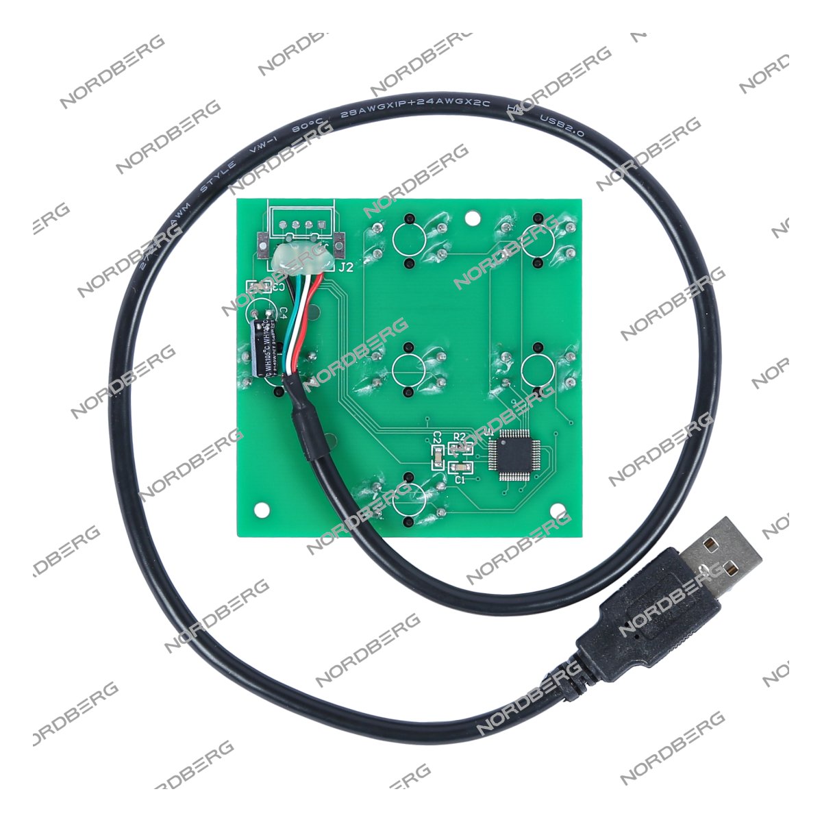 Плата управления клавиатуры для 4523PA (2023) NORDBERG 4523PA#KEY-BOARD(2023)