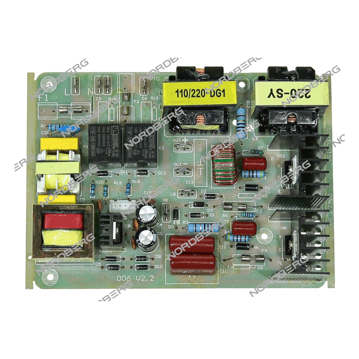 Плата DG1_TD для NU13 NORDBERG NU13#DG1_TD