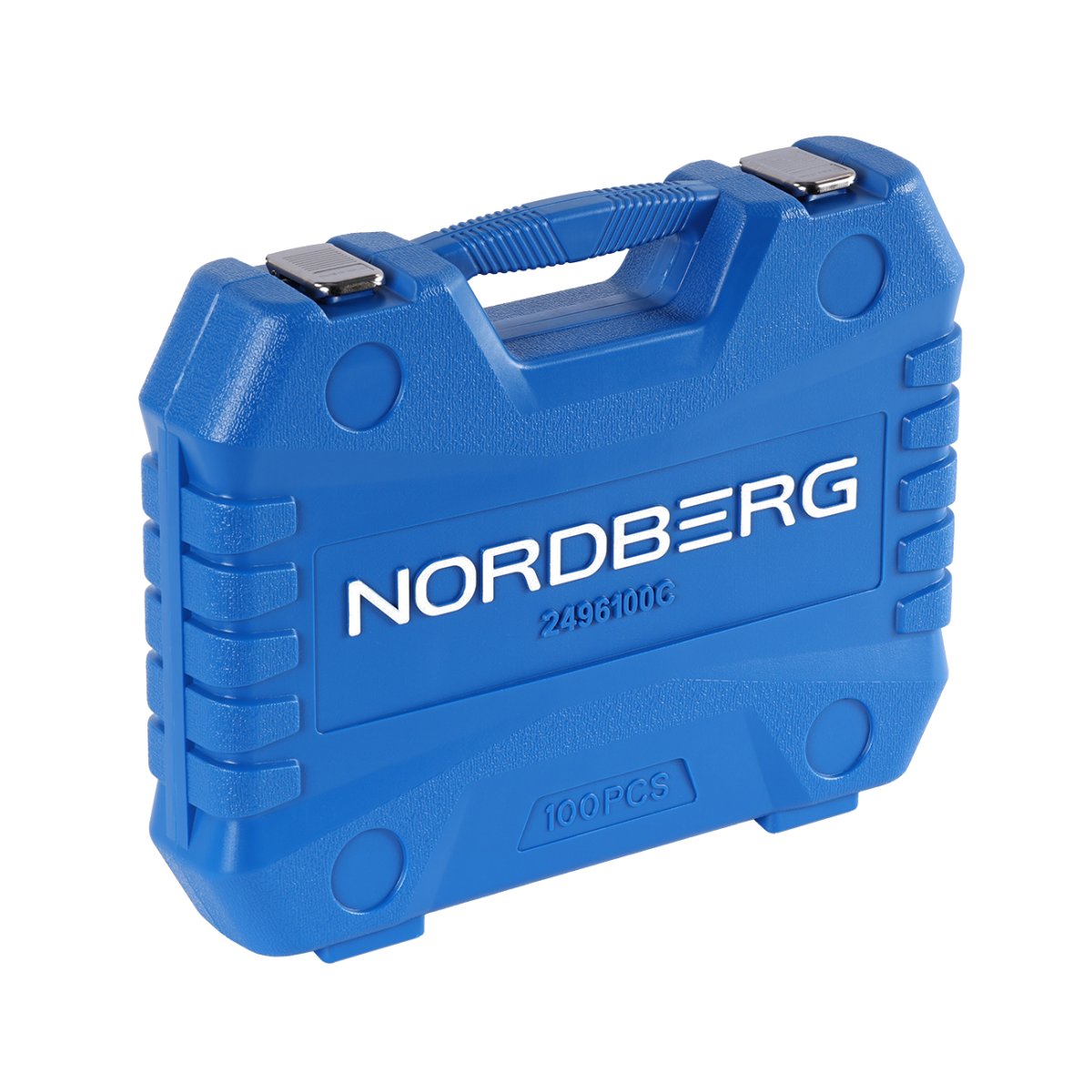 Набор инструментов, 100 предметов, 1/2", 1/4" NORDBERG 2496100C