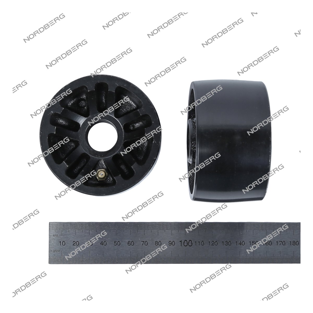 Колесо переднее в сборе для домкрата N32025 NORDBERG N32025#FRONT-WHEEL