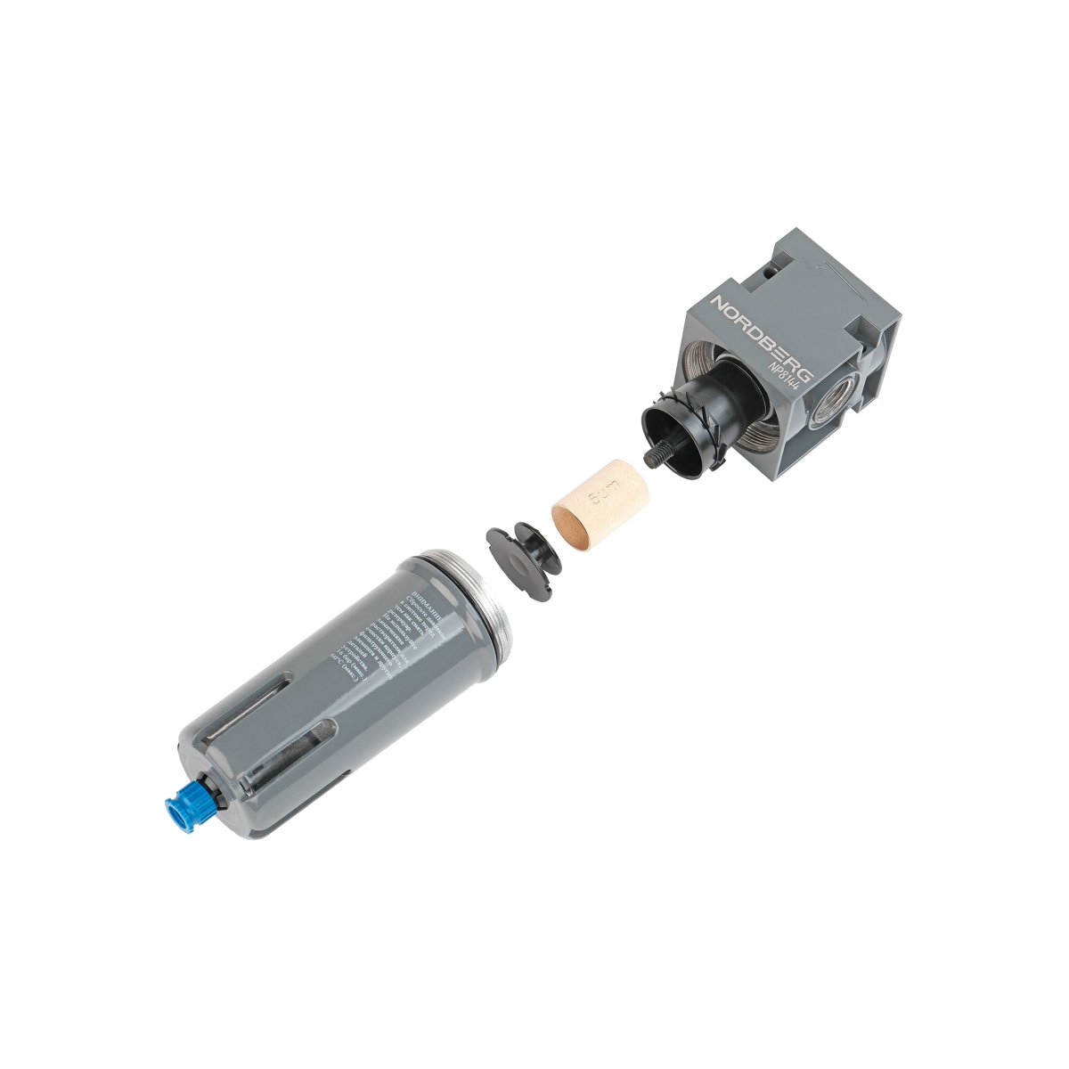 Фильтр воздушный, 1/2", 16 бар NORDBERG NP8144